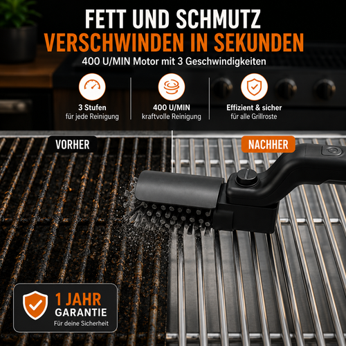 Elektrische Grillbürste Pro 2.0