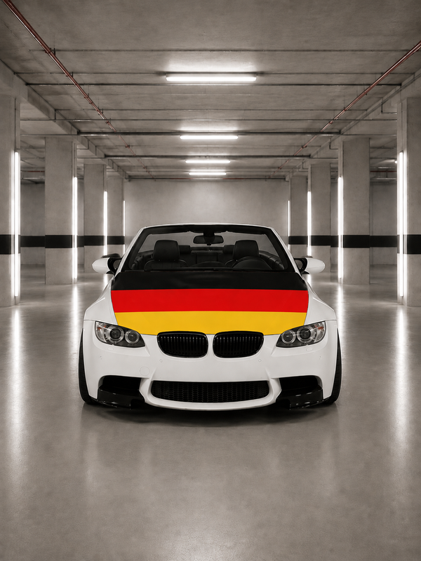 Deutschland Motorhauben Flagge