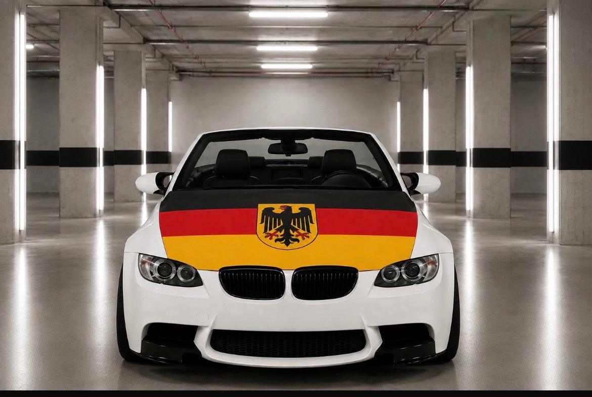 Deutschland Motorhauben Flagge