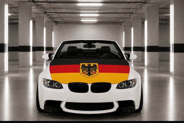 Deutschland Motorhauben Flagge